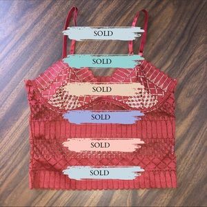 ⛔️SOLD⛔️ Burnt Orange Crop Top
